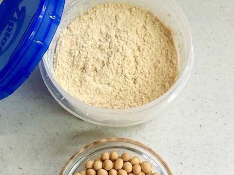 ★乾燥大豆で自家製きな粉 無添加★